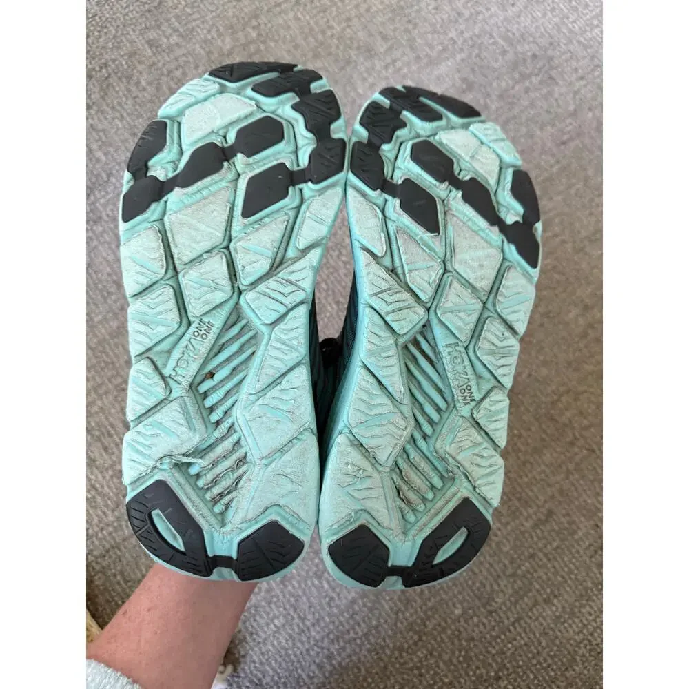 Hoka‎ one one blue gray running sneaker